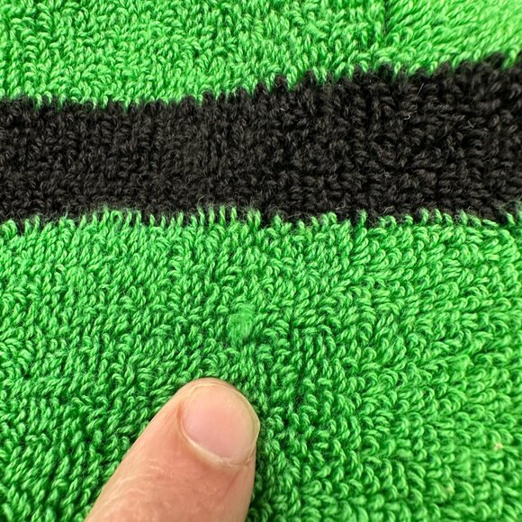 Golf Bag Towel Territory Golf Club Merch Swag Green Black Metal Clip Sports - Picture 7 of 11